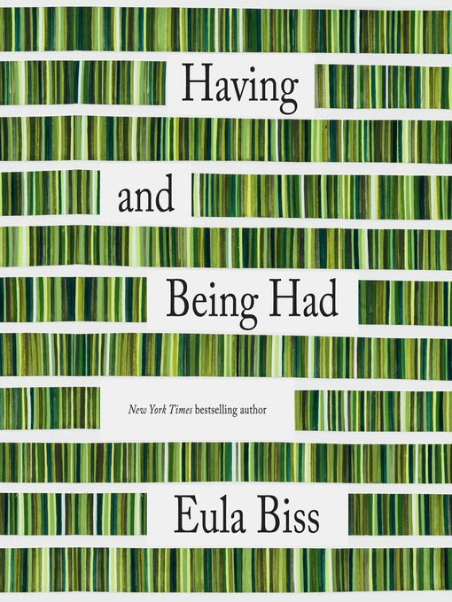 Cover image for Having and Being Had